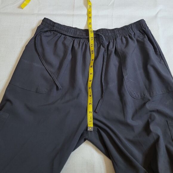 Scrubaid Four Way Stretch Gray Scrub Pants Style# 1331 Size 2XL - Picture 4 of 10